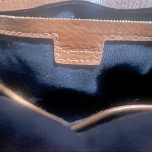 MADEWELL Tote Animal Print Tan/Brown GUC - Picture 5 of 10